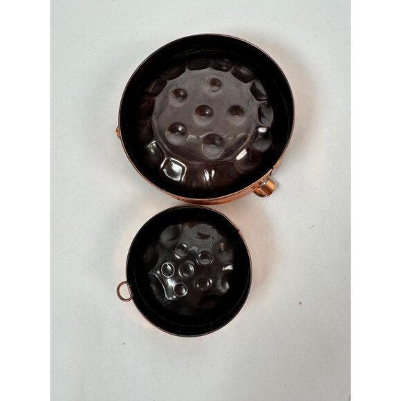 Trinidad & Tobago Copper Steel Drum Ashtray Set - Picture 5 of 16